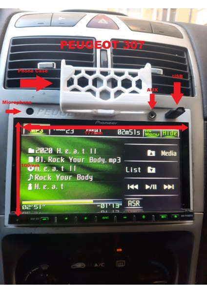 Peugeot 307 Teyp Çerçevesi fiyatları