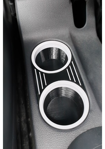 Volkswagen Caddy Bardak Tutucu Bardaklık Boyasız Mat Siyah