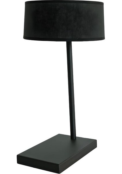 Anya Siyah Metal Abajur