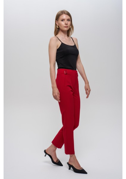 Tokalı-Ön-Arka Çift Pens Detaylı, Pantolon fiyatları