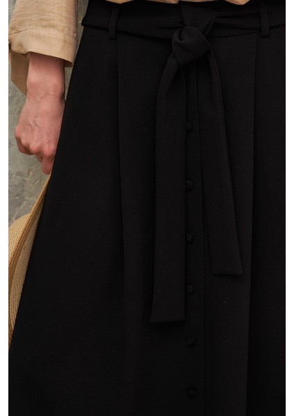 Pile Detaylı-Önden Düğmeli, Etek fırsatları