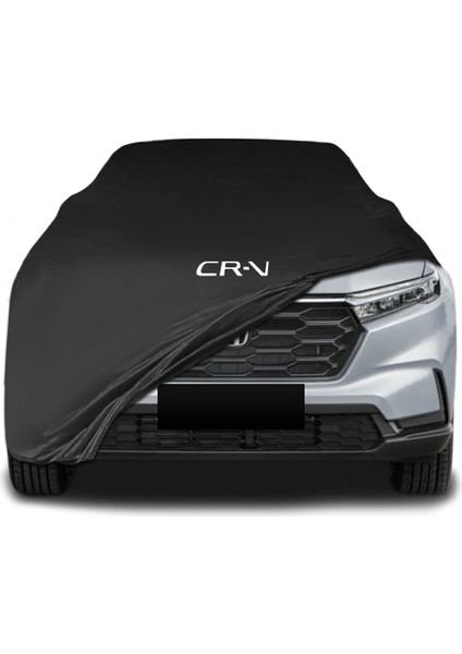 Honda Cr-V (2022 - ) Siyah Kumaş Araba Brandası Logolu Penye Branda Oto Branda