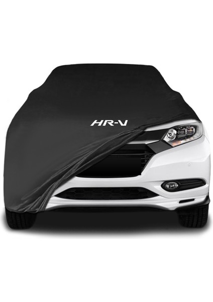 Honda Hr-V (2015 - 2020) Siyah Kumaş Araba Brandası Logolu Penye Branda Oto Branda