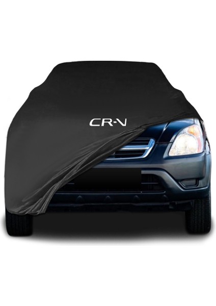 Honda Cr-V (2002 - 2006) Siyah Kumaş Araba Brandası Logolu Penye Branda Oto Branda