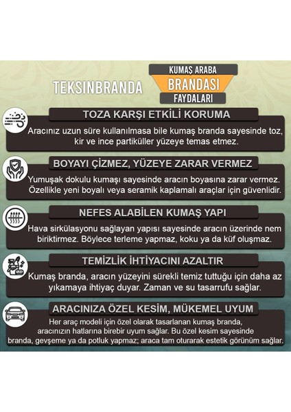 Honda Cr-V (2002 - 2006) Siyah Kumaş Araba Brandası Logolu Penye Branda Oto Branda modelleri