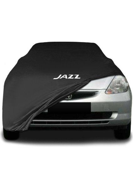 Honda Jazz1 Siyah Kumaş Araba Brandası Logolu Penye Branda Oto Branda