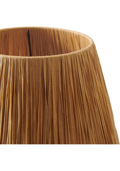 Hmy Design Rond Seramik Abajur - Hardal / Sarı - 37X24X24 cm modelleri