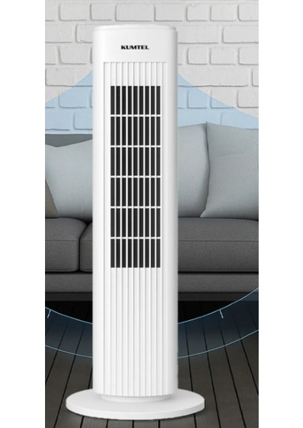 Trend Zone Ktf-258w Kule Tipi Vantilatör Beyaz