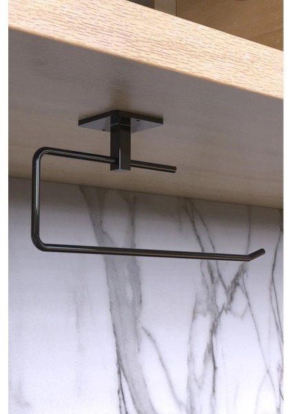 Yapışkanlı Uzun Havluluk Rulo Havlu Peçetelik Wc Kağıtlık Banyo Mutfak Set