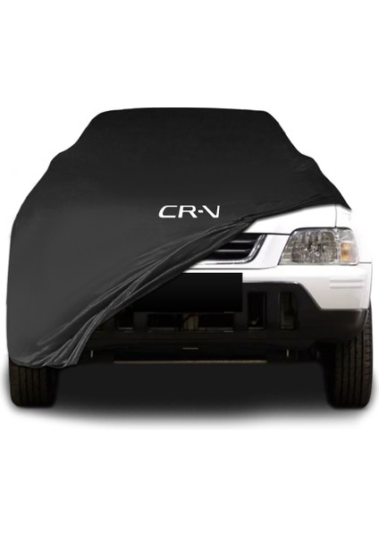 Honda Cr-V (1999-2001) Siyah Kumaş Araba Brandası Logolu Penye Branda Oto Branda