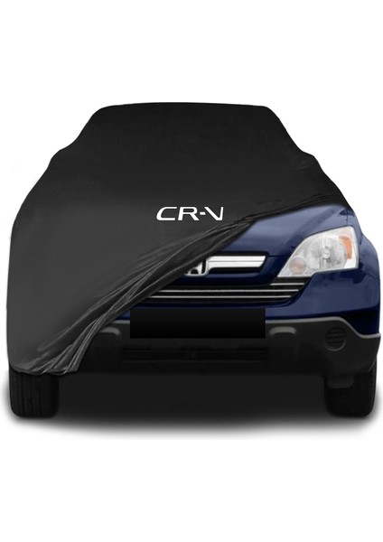 Honda Cr-V (2006 - 2012) Siyah Kumaş Araba Brandası Logolu Penye Branda Oto Branda