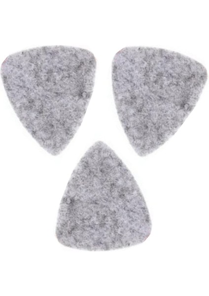 DG01-3GR Keçe Ukulele Penası Gri (3 Adet) 3mm. Keçe Gitar Penası
