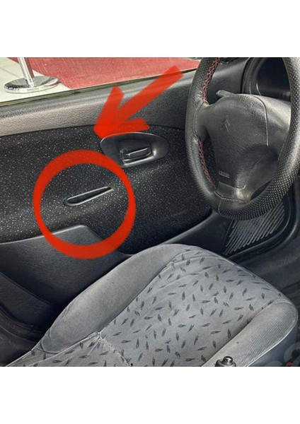 Citroen Saxo 1996-2003 Kapı Cepliği Plastik