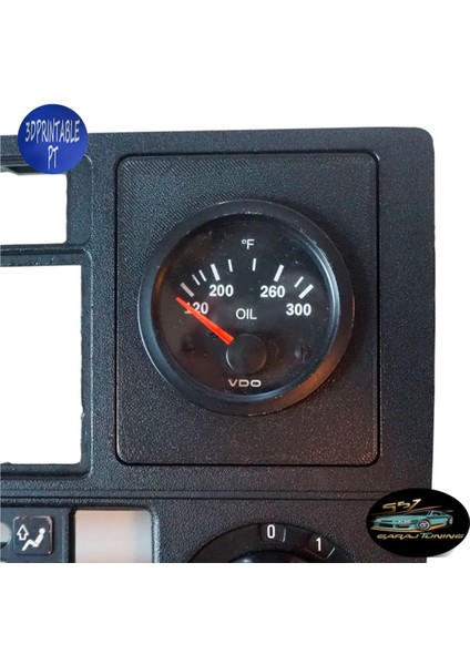 Bmw E30 Saat Yerine Gösterge Çerçevesi