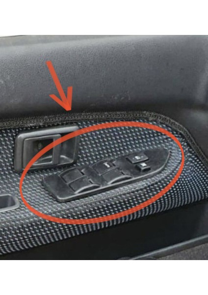 Toyota Corolla 1988-1992 Ae Cam Açma Düğme Çerçevesi