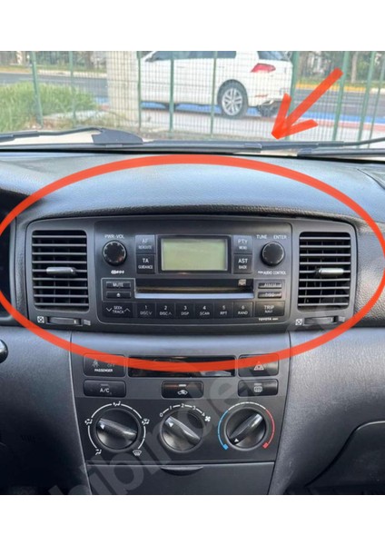 Toyota Corolla 2003-2007 Isıtıcı Izgara Çerçevesi
