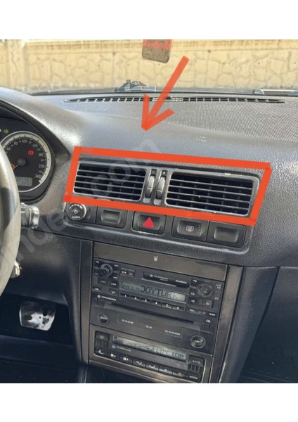 Volkswagen Bora Orta Havalandırma Izgara Çubukları 4 Adet