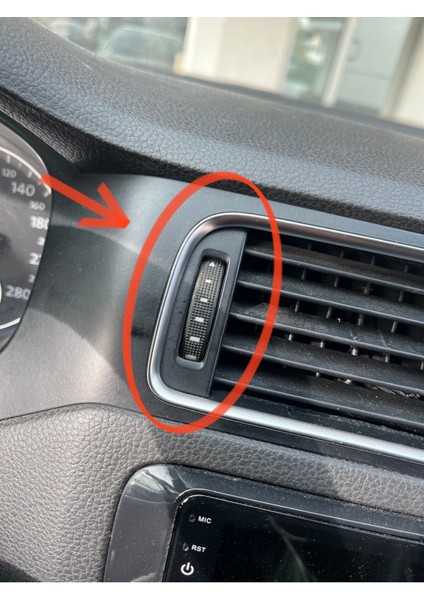 Volkswagen Passat B7 Orta Havalandırma Isıtma Tuşu Çerçevesi