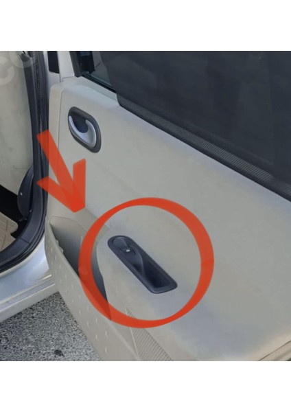 Renault Megane 2 Arka Cam Tuş Çerçevesi