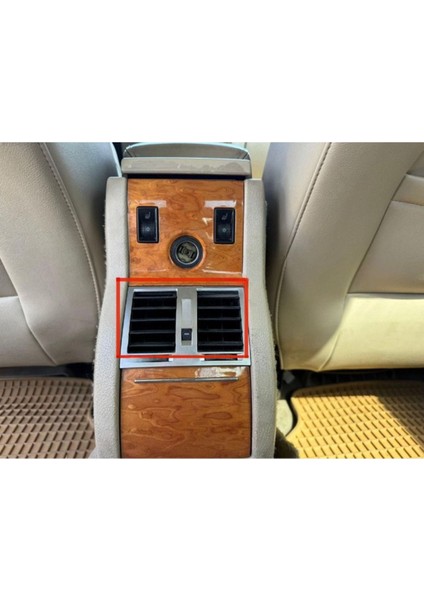 Skoda Super B 2003-2009 Arka Havalandırma Izgara Çubukları 5 Adet