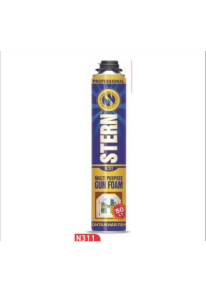 Stern N311 Tabancalı Köpük 50 Lt 750 ml Son Kul. Tar. Temmuz 2027