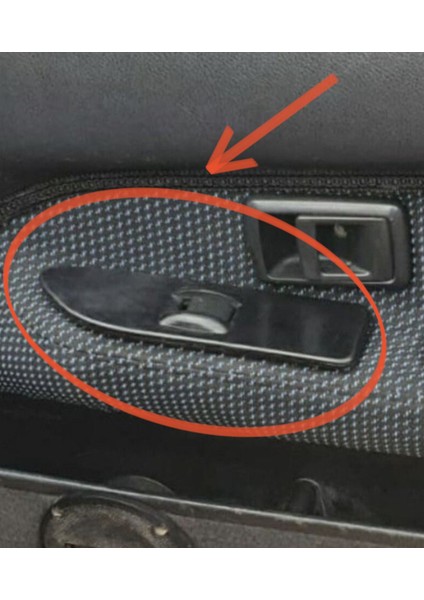 Toyota Corolla 1988-1992 Sağ Cam Açma Düğme Çerçevesi