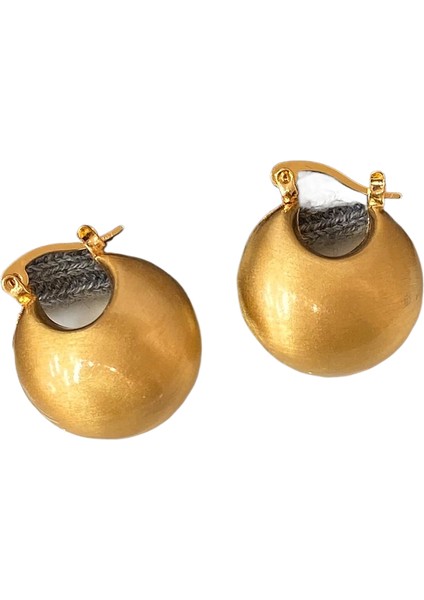 Saplama Küpeler Vintage Sade Küpeler (Yurt Dışından)