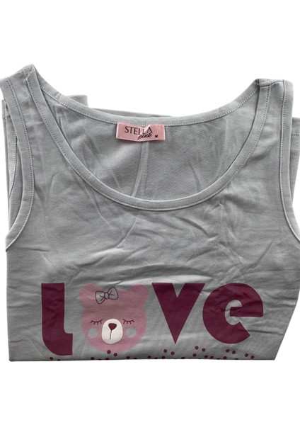 Kadın Puantiye Desenli Kalın Askılı Şortlu Pijama Takım - 5640 - Stlla Pnk fiyatları