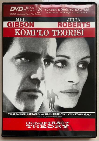 Komplo Teorisi DVD (Orjnal Dönem Baskı Dvd)