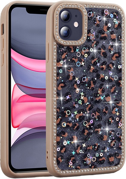 Iphone 11 Kılıf Azra Taşlı Simli