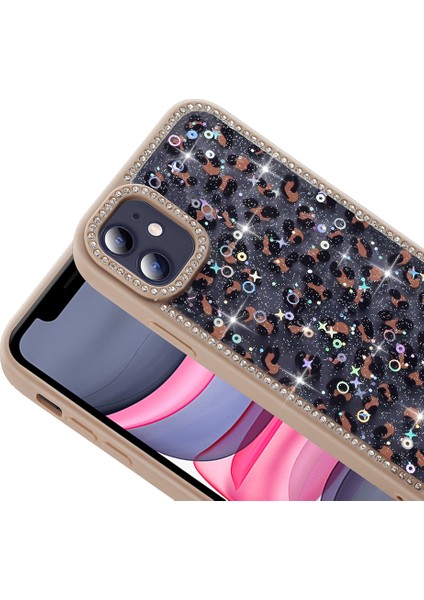 Iphone 11 Kılıf Azra Taşlı Simli