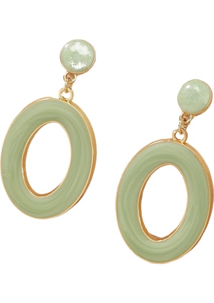 Basit Saplama Küpeler Çok Yönlü Popüler Kişilik Sokak Çekim Küpeleri (Yurt Dışından)