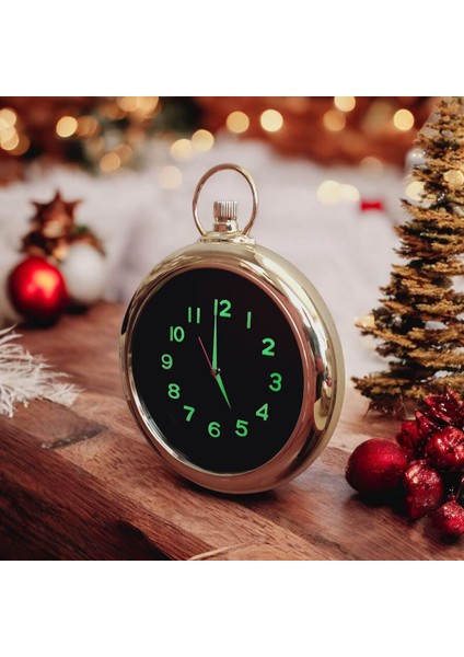 Fosforlu 3D Kabartma Rakam Gold Renk Duvar Saati Çap 33 cm Plastik modelleri