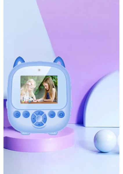 Print Camera Çocuk Fotoğraf Makinesi Dijital Hd Video Kamera Anlık Termal Resim Kağıt Baskılı Yazıcı fırsatları