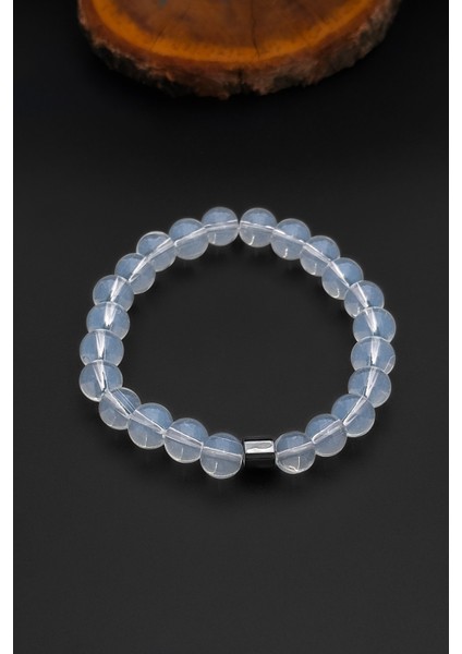 Opal Ay Taşı Bileklik Erkek Kadın Doğal Taş Bileklik 8 mm BT036 fiyatları