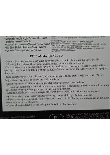 2,4 Ghz Kutulu Uzaktan Kumandalı Işıklı Şarjlı Helikopter Drone