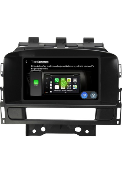 Opel Astra J Uyumlu Orjinal Görünüm Multimedya Carplay 4-64 Android Double Kamera Dahil (2010-2020) fırsatları
