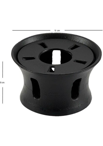 Dökme Demir Isıtıcı, 14x14 Boyut, Siyah Renk, Dayanıklı ve Şık Tasarım indirimleri