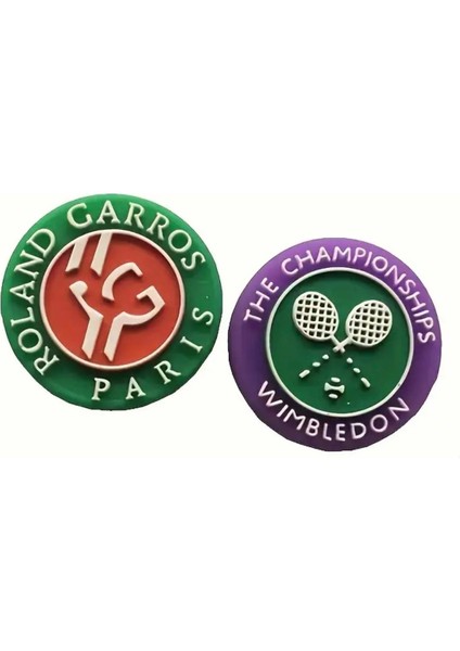 Grand Slam Tenis Raketi Titreşim Önleyici (Wimbledon & Roland Garros Titreşim Önleyici) 1 Adet indirimleri