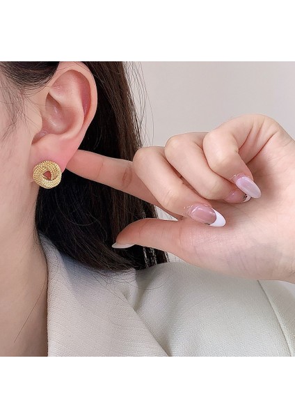 Saplama Küpeler Vintage Sade Küpeler (Yurt Dışından) fiyatları