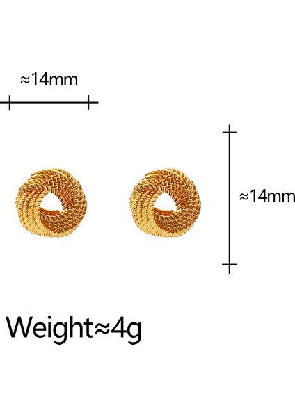 Saplama Küpeler Vintage Sade Küpeler (Yurt Dışından) modelleri