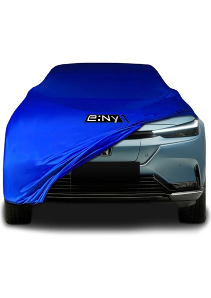 Honda Eny1 (2023 - ) Mavi Kumaş Araba Brandası Logolu Penye Branda Oto Branda