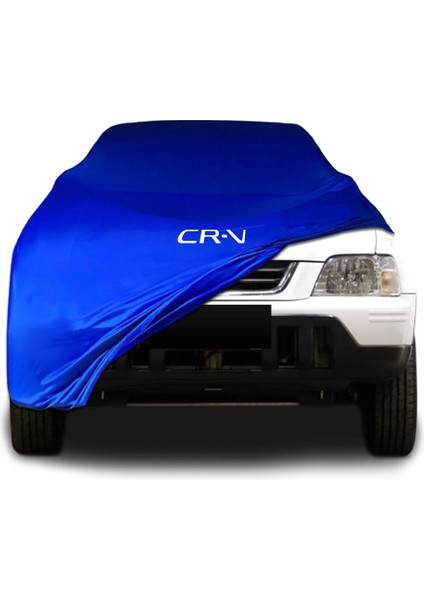 Honda Cr-V (1999-2001) Mavi Kumaş Araba Brandası Logolu Penye Branda Oto Branda