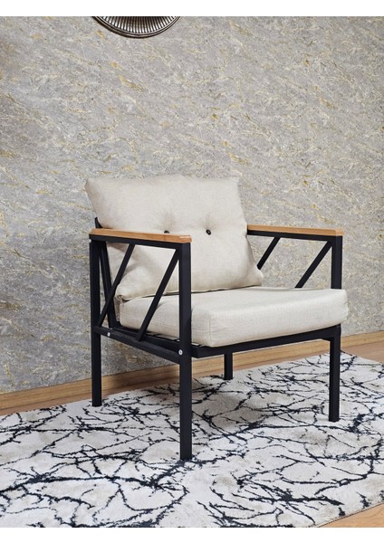 Gold Metal Tekli Bahçe Mobilyası, Bahçe Koltugu,balkon Koltugu modelleri