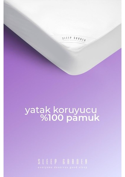 Havlulu Yatak Alezi Fitted Sıvı Geçirmez Çantalı Çift Kişilik (160X200)