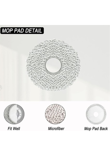 Eureka J15 Pro Ultra Robot Süpürge Aksesuarları Toz Torbaları Paspas Pedleri Yedek (Yurt Dışından) fiyatları