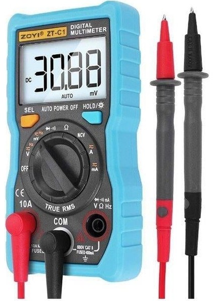 Zt-C1 Dijital Multimetre Ölçü Aleti