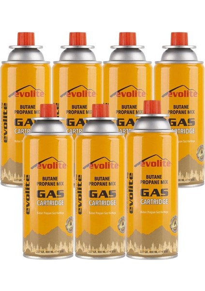 227 Gr. Gaz Ocak Kartuşu 7 Adet EVO-009-A3