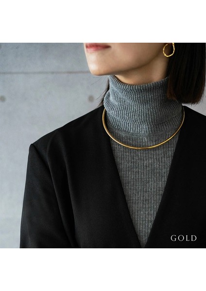 Pratik Choker Çelik Kolye,boyun Çelik Kolye
