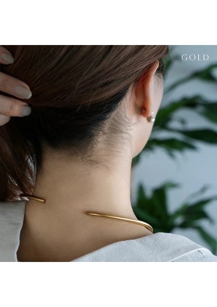 Pratik Choker Çelik Kolye,boyun Çelik Kolye